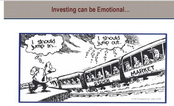 Investing Can Be Emotional